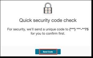 security code