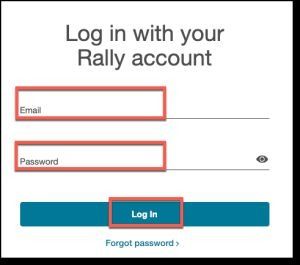 Rally login