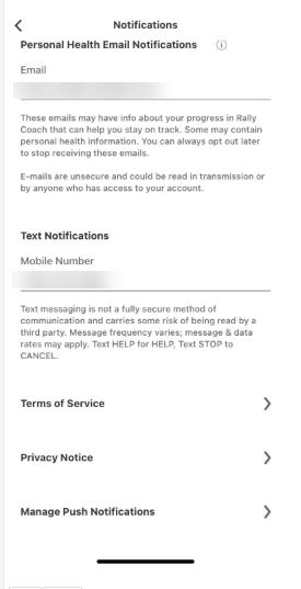 Notifications