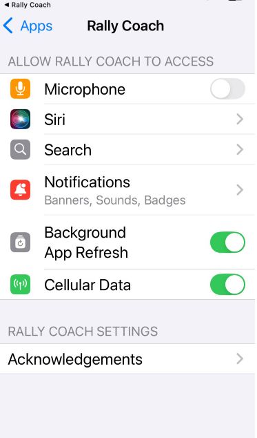 Rally Coach